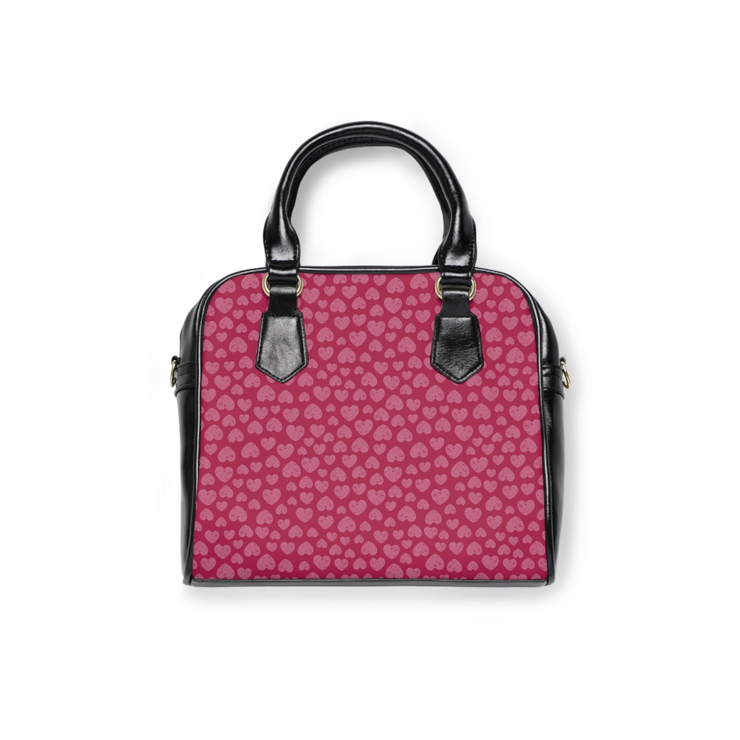 Heart Pattern Shoulder Handbag
