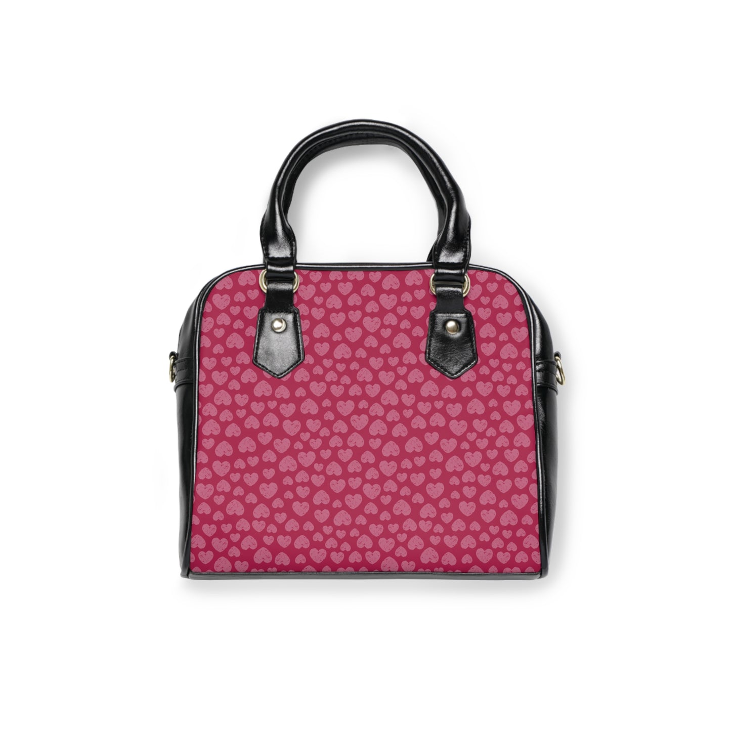 Heart Pattern Shoulder Handbag