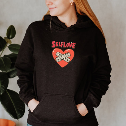Self-Love College Hoodie