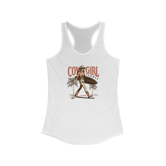 Cowgirl Summer Racerback Tank