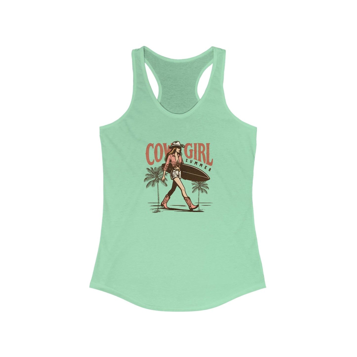 Cowgirl Summer Racerback Tank
